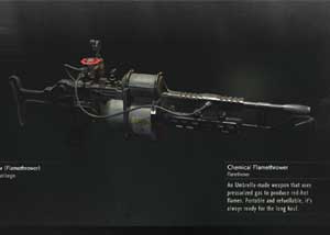 Chemical Flamethrower