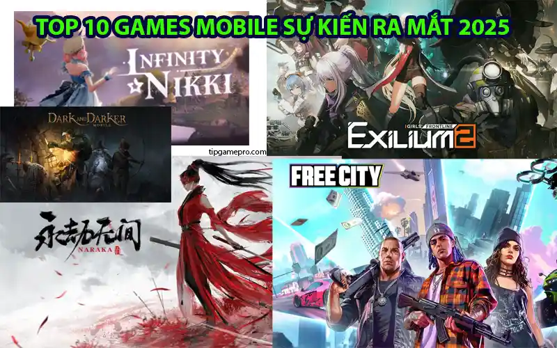 Top 10 games Mobile đáng chơi 2025