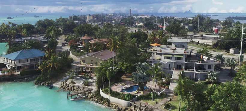 Bản đồ Leonida và Vice City trong GTA 6