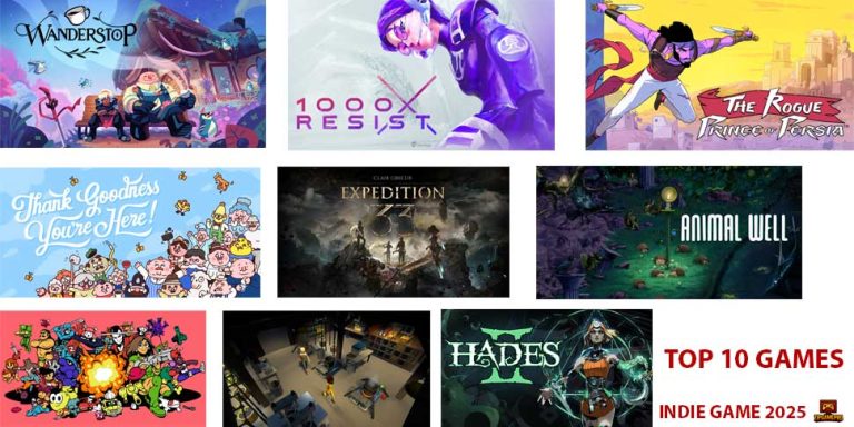 Top 10 game Indie đáng chơi 2025