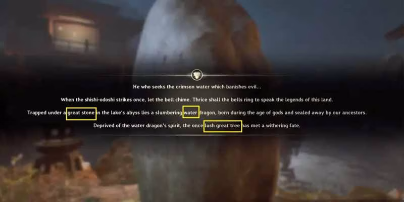 Puzzle Crimson Water Clue