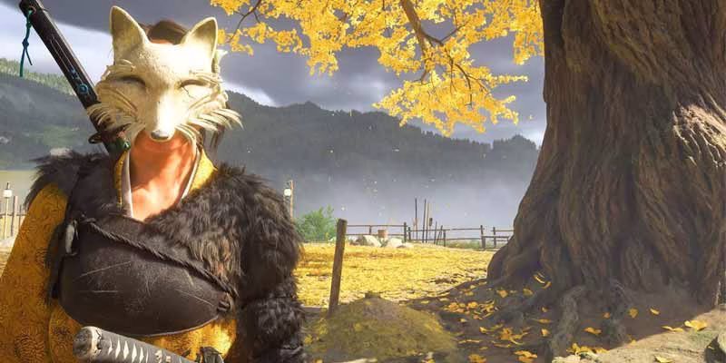 Ghost of Yotei Mask of Kitsune