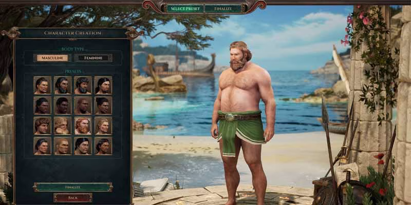 Tạo hình nhân vật đa dạng trong game Titan Quest II