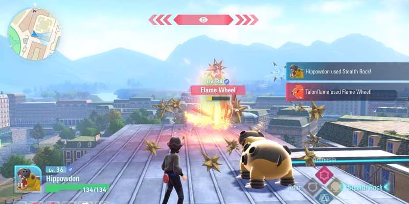 Pokémon Legends: Z-A gameplay
