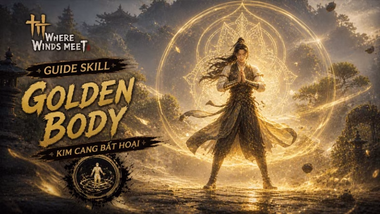 Golden Body Where Winds Meet