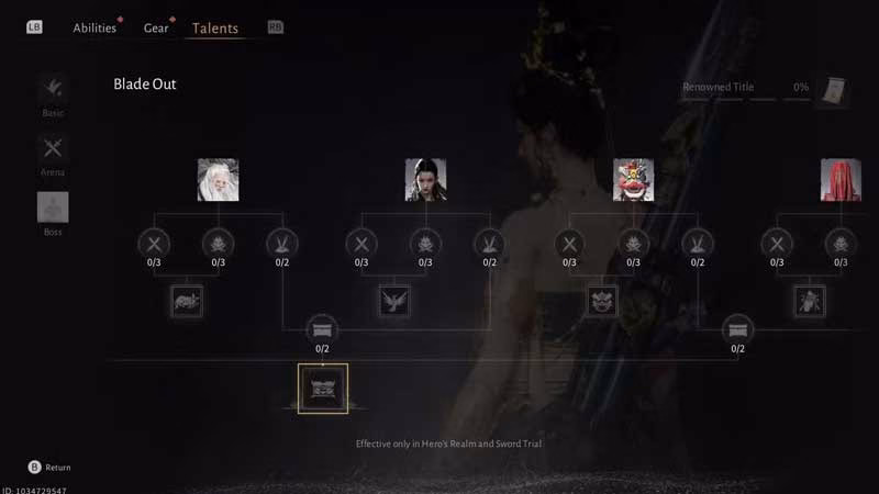 Talent Points (Enlightenment Points)