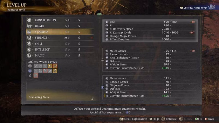Nioh 3 Stats Guide: Ý Nghĩa Các Chỉ Số Và Cách Tăng Điểm Tối Ưu