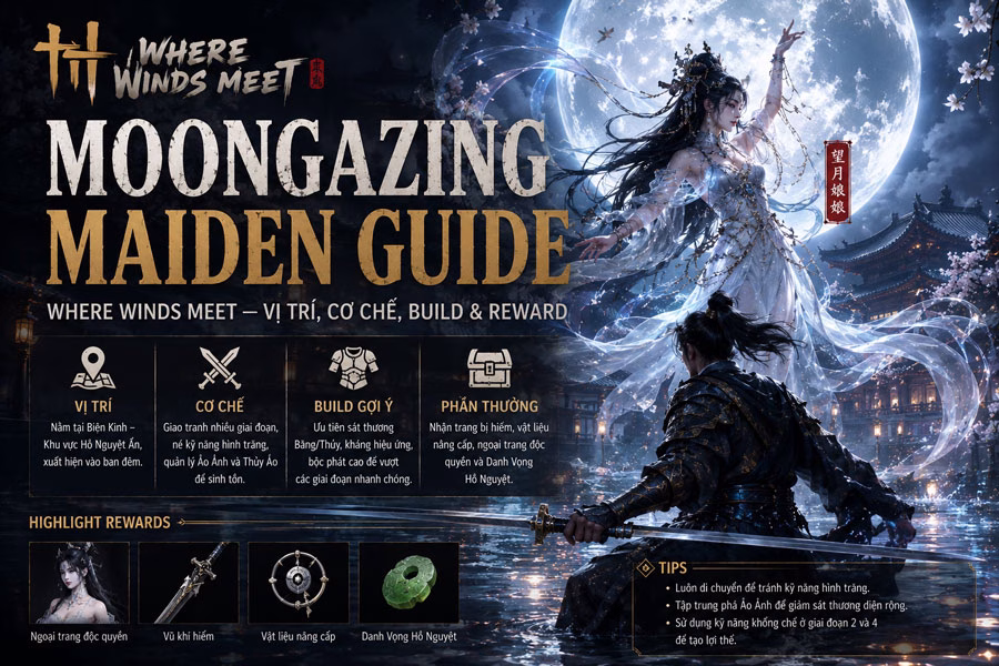 Moongazing Maiden