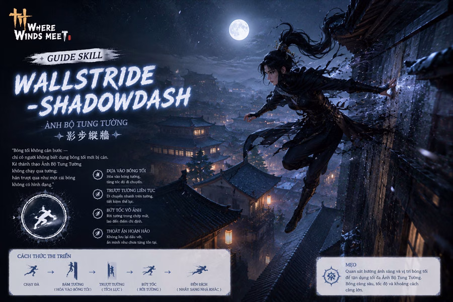 Wallstride - Shadowdash · Ảnh Bộ Tung Tường