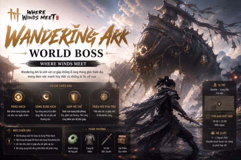Wandering Ark Guide Where Winds Meet